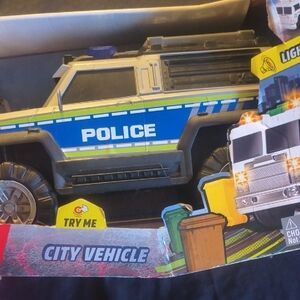 Police Rescue Vehicle Toy - Blue and Black